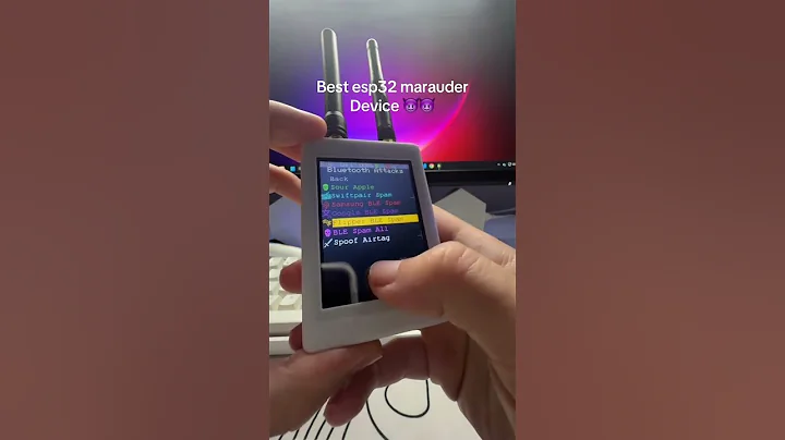 esp32 marauder #m5shark #flipperzero #m5stickcplus2