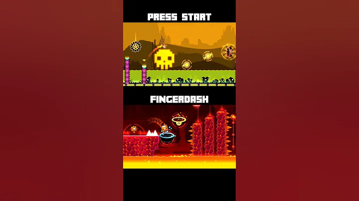 [MASHUP] Press Start + Fingerbang (Fingerdash Song) | Geometry Dash 2.2 #shorts