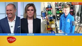 Matthew Lock Appearance - The Morning Show Australia