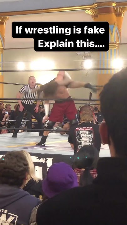 If Wrestling Is Fake Explain This aew wrestling wwe if-wrestling-is-fake-explain-this-aew-wrestling-wwe