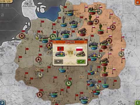 World Conqueror 2 Axis Campaign #1 Blitzkreig