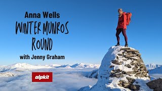 Anna Wells Winter Munros Round with Jenny Graham