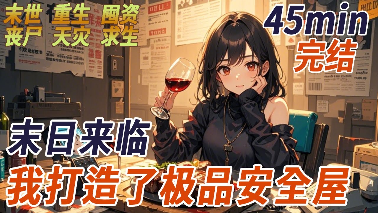 在加固後的安全屋內，我品著紅酒，在小區群裏發著我的日常生活，我吃了口牛排，掛斷了養父母的求助電話，我再次重生在末日前，上一世我被養父母虐待，最後當成換口糧的畜生