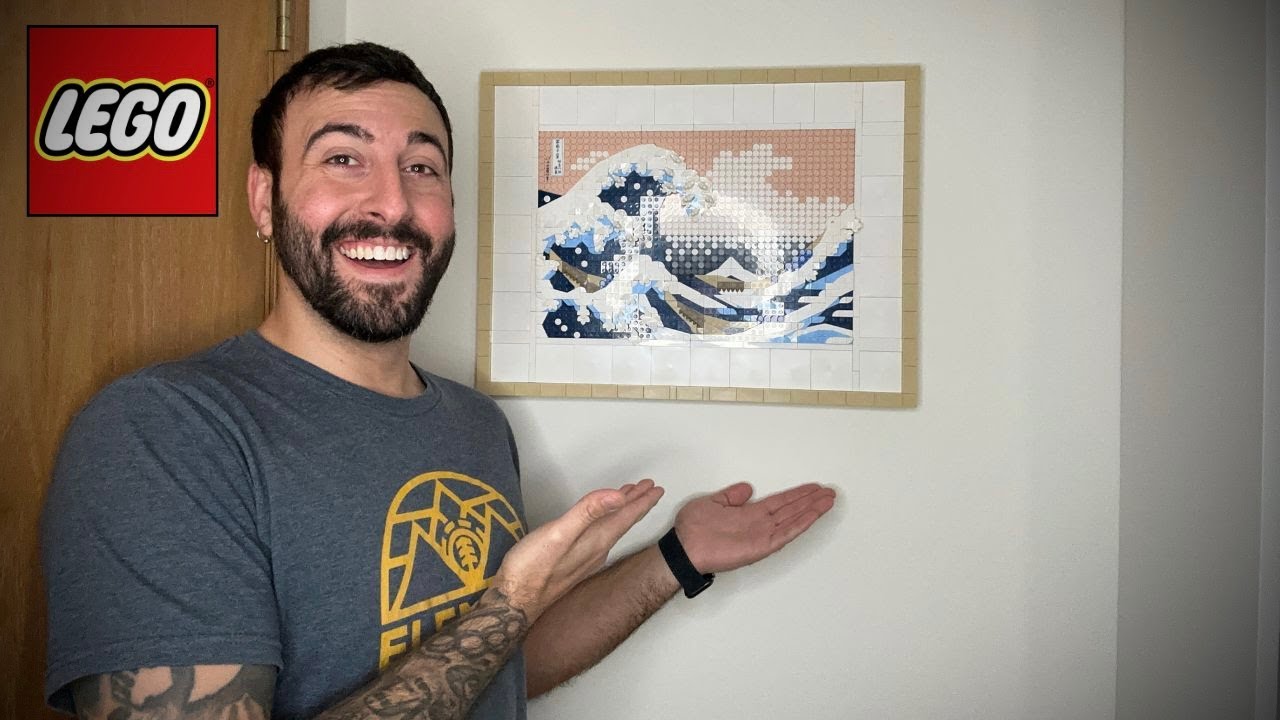 LEGO 31208 Hokusai: The Great Wave built in 6 minutes! 