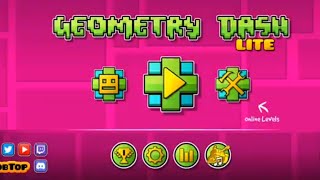Geometry dash practice mode btw I'm new and wrong upload because first geometry dash is practice