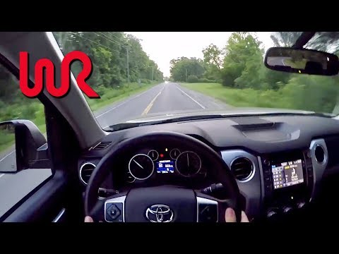 2017 Toyota Tundra SR5 4x4 TRD Off Road - POV Test Drive & Review