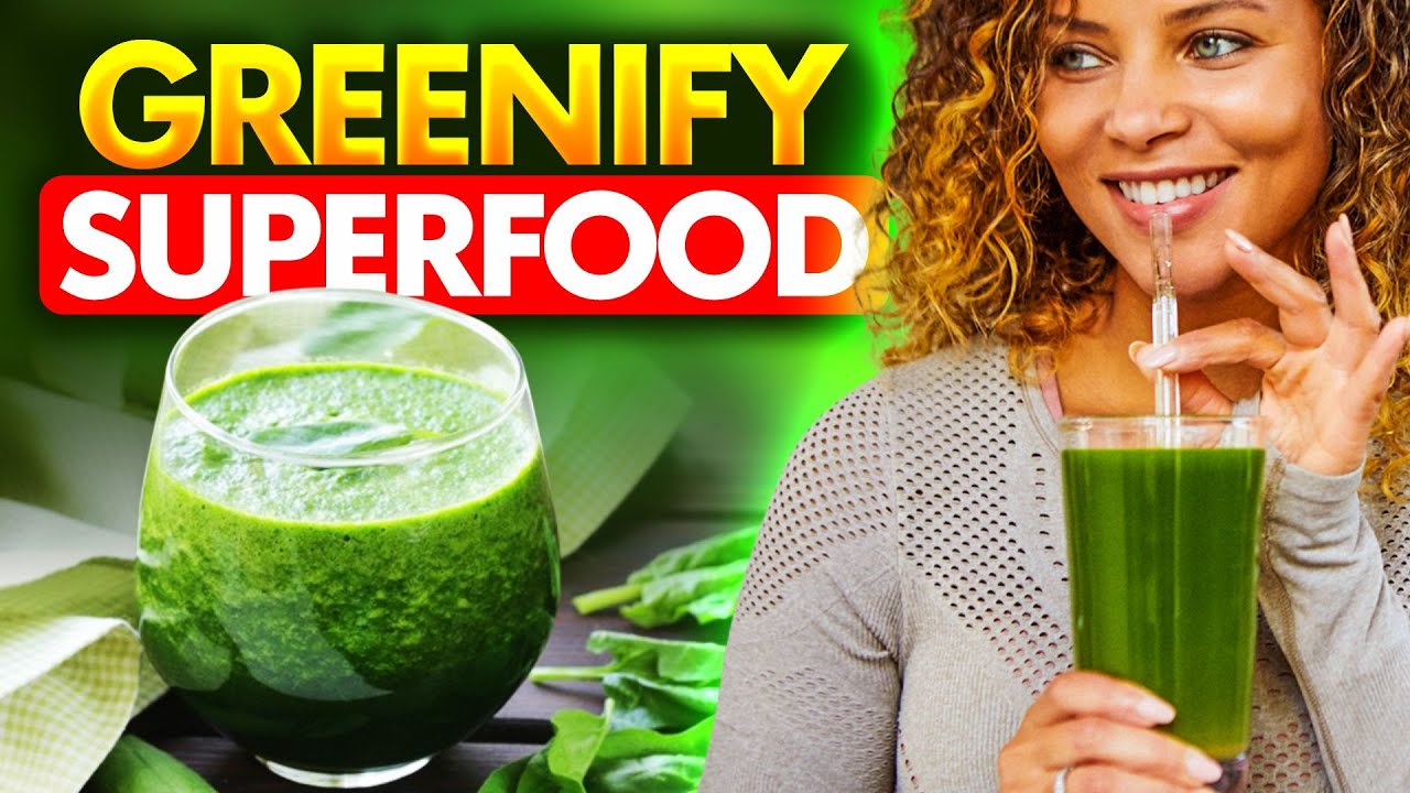 Powder Greenify Greenify Green superfood Powder supplement - YouTube