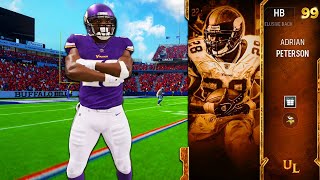 99 Adrian Peterson is HIM in Madden 24!