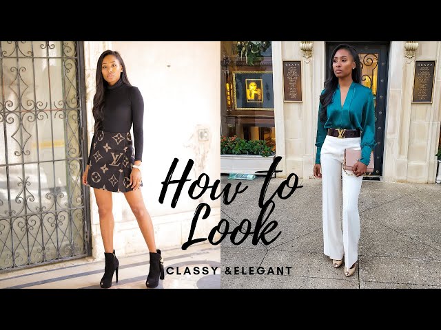 How to Dress Elegant and Classy for Women
