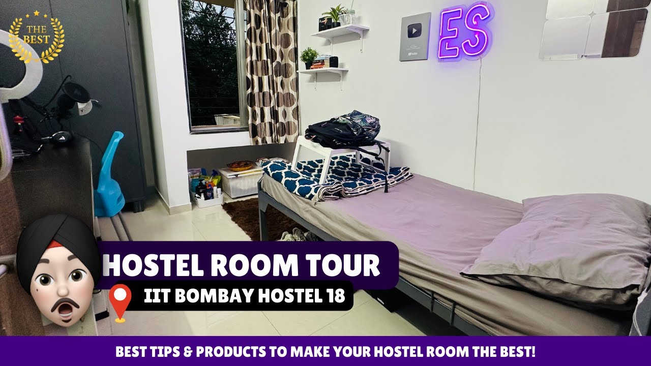 HOSTEL OR HOTEL My Room Tour Hostel 18 IIT Bombay YouTube HOSTEL OR HOTEL My Room Tour Hostel 18 IIT Bombay YouTube