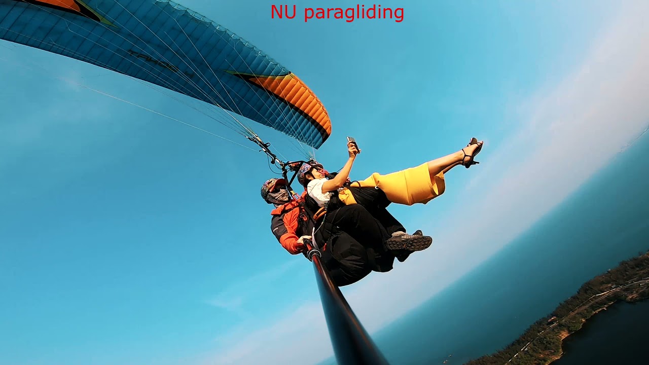 ⁣Ms Binh Tandem Paragliding in Son Tra Da Nang Viet Nam !!!! 4K Dù Lượn Da  Nang !!!