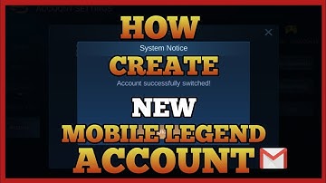 How to create a new account in Mobile Legends Android/iOS 2020