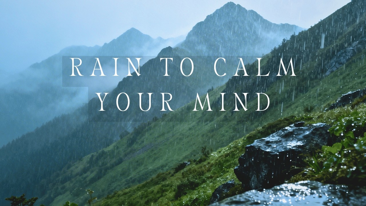 Rain to Calm Your Mind 🌧️ | Deep Sleep, Anxiety Relief, Stress Reduction | No Music
