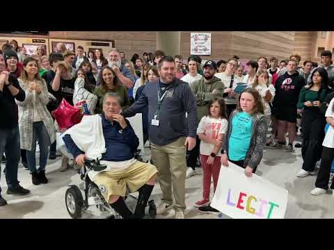 Snow Canyon High School recognize Assistant Principal of the Year Kyle Campbell