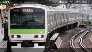 【鉄道PV予告編】山手線E231系惜別PV「点描の唄」予告