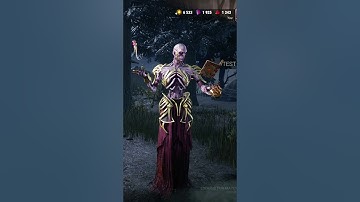 Vecna "The Lich" Lobby Animations - Dead By Daylight #shorts #dbd #dbdkiller #dungeonsanddragons