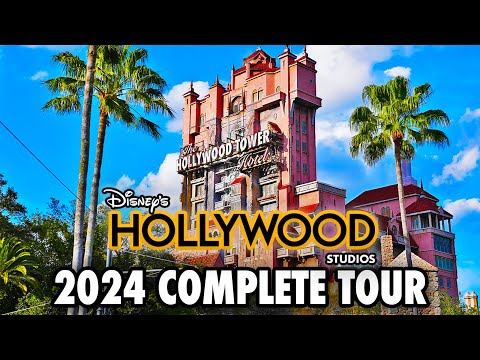 Disney&#039;s Hollywood Studios 2024 - Walkthrough &amp; Rides at Walt Disney World [4K]