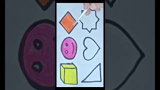 🩵Mastering Shapes Made Easy for Kids#shorts #ytstudio #kidsvideos #kidslearning #trending