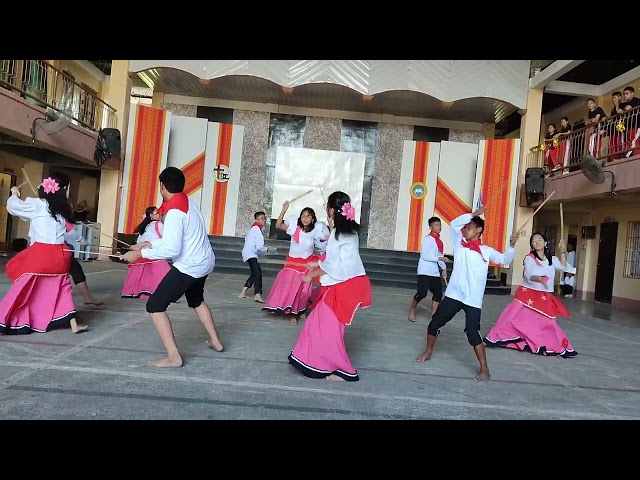 Sakuting Folk dance by Gr 8 Cedar GOCC students sy 22-23 class=