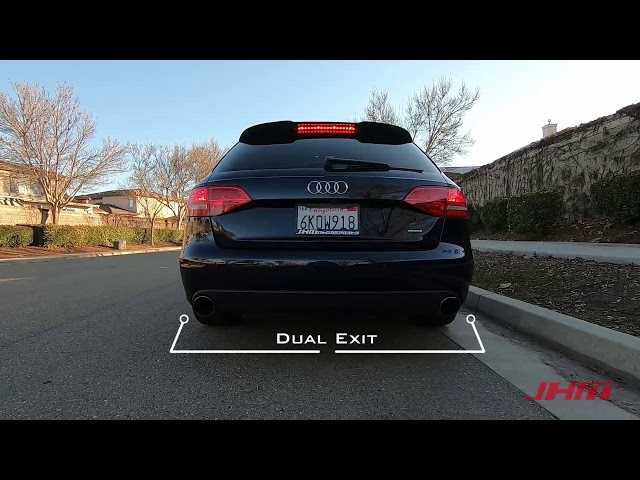 AWE Touring Edition Exhaust and Downpipe Systems for B8/B8.5 A4 2.0T