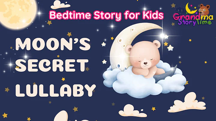Sleep Story for Kids 🌙 | 😴 Cozy Bedtime Story | The Moon’s Secret Lullaby & Soothing Lullaby