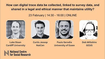 Linking survey and digital trace data: Session 3