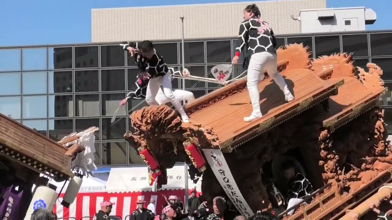 令和8年 第17回守口市だんじり祭 会場退場後半 南十番、高瀬、瀧井