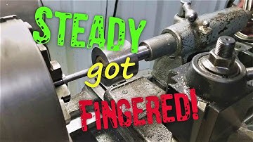 Making a STEADY REST for a Metal Lathe, Part 5