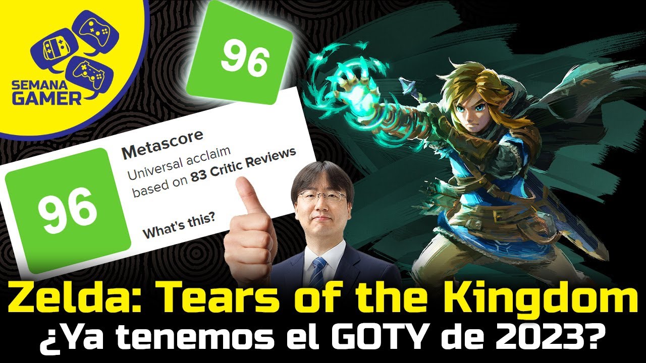 Jogo do ano? “Zelda: Tears of The Kingdom” tem melhor nota do Metacritic em  2023