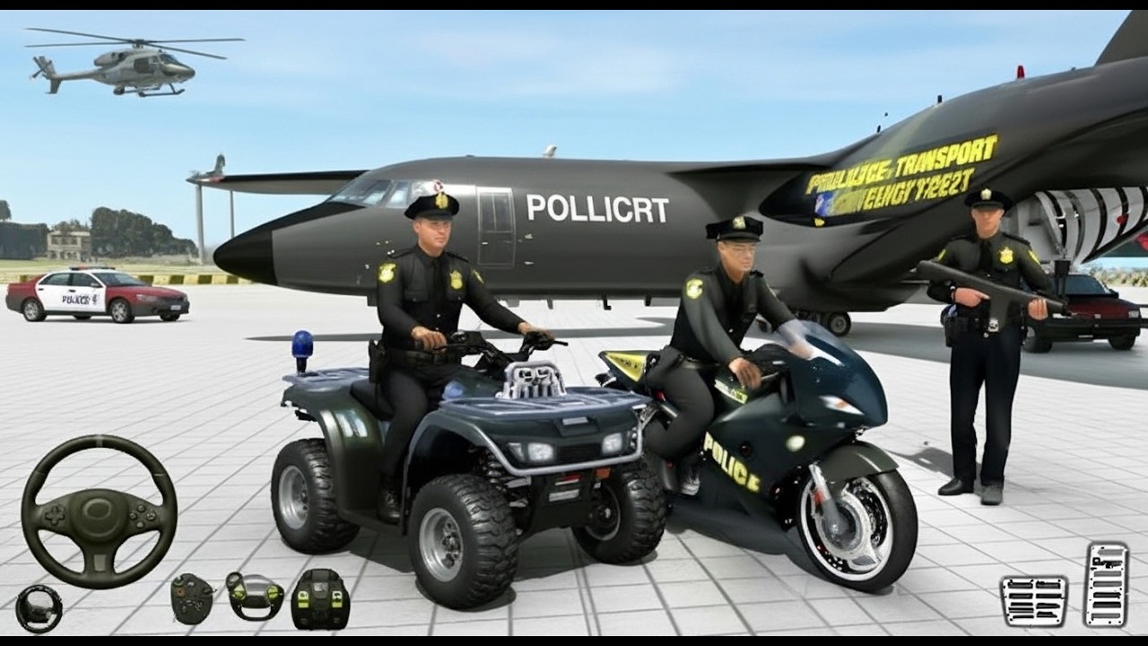 Police Car Chase Simulator 3D - Real Cop Cars Driving Simulator | Android Gameplay 2025