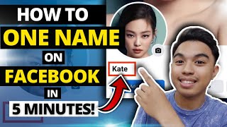 HOW TO ONE NAME ON FACEBOOK 2023 l ONE NAME ON FACEBOOK 2023