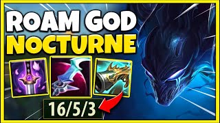 Nocturne Is The Craziest Roaming Champion In Season 11 | Challenger Nocturne - League of Legends