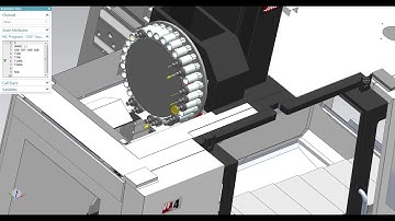 NX CAM machine simulation  _Haas_part 2