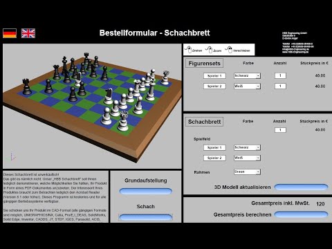 3D-PDF HBB Schachbrett