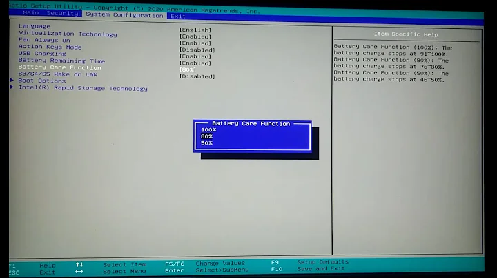 HP Omen 15 Secret "Battery Care" feature (Quick Tip)
