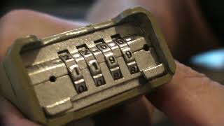 Master m175 combination padlock cracked: Tutorial.