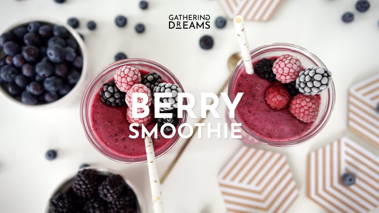 Berry High Fiber Smoothie - Nourished by Nic