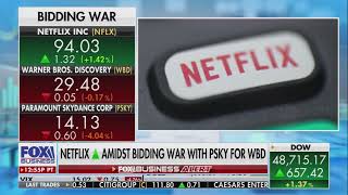News | Netflix stock up amidst bidding war with Paramount for WBD