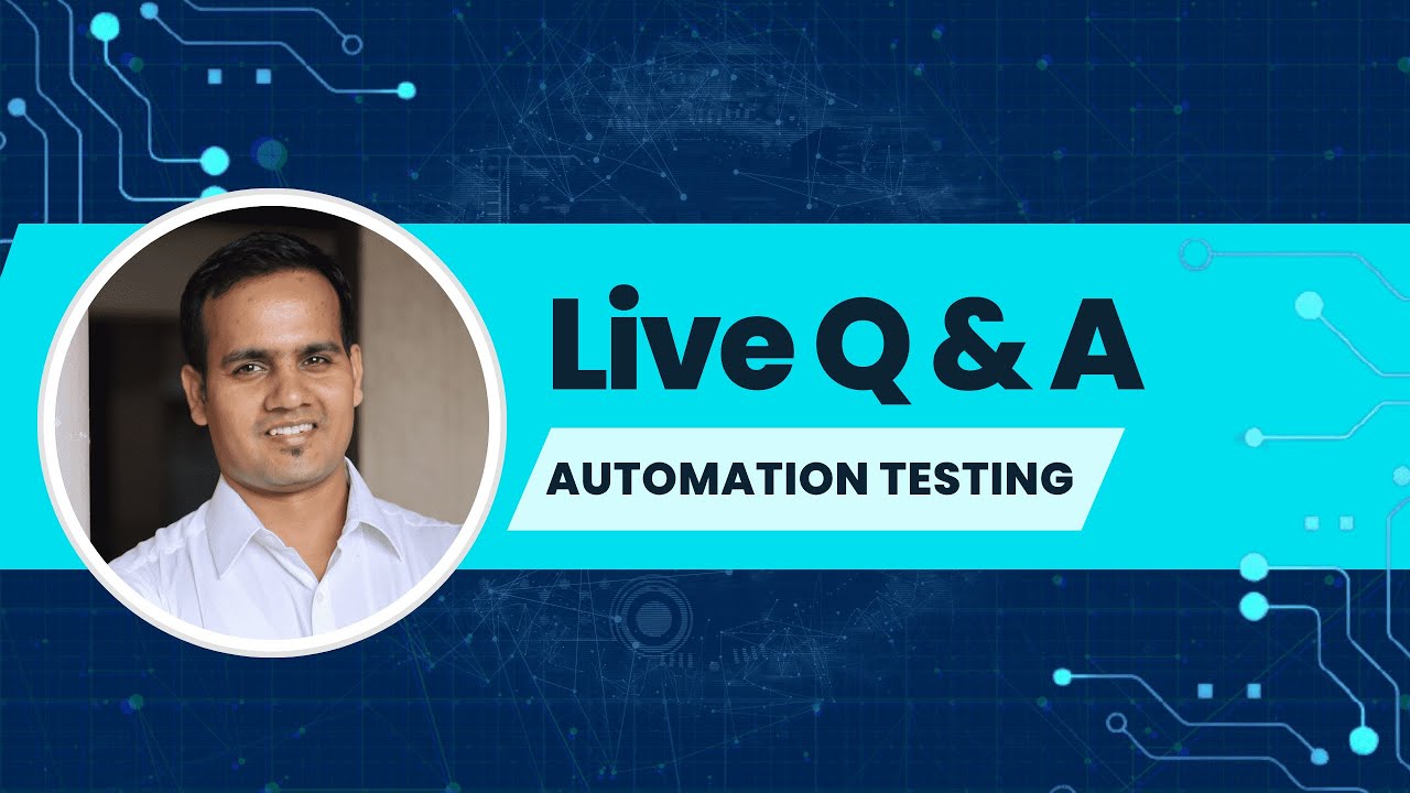 AwA Live | Automation Testing Q & A | Career | Trends in Automation ...