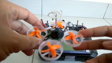 Eachine E010S Micro Brushed Quadcopter Overview and Flysky Binding Tutorial.