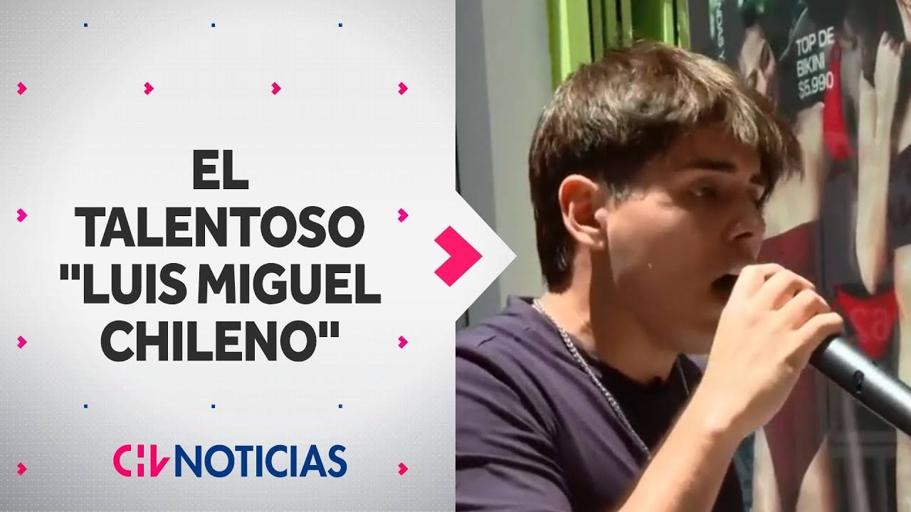 ¿LUIS MIGUEL CHILENO? Joven sorprende al cantar igual que el Sol de México en el Metro de Santiago