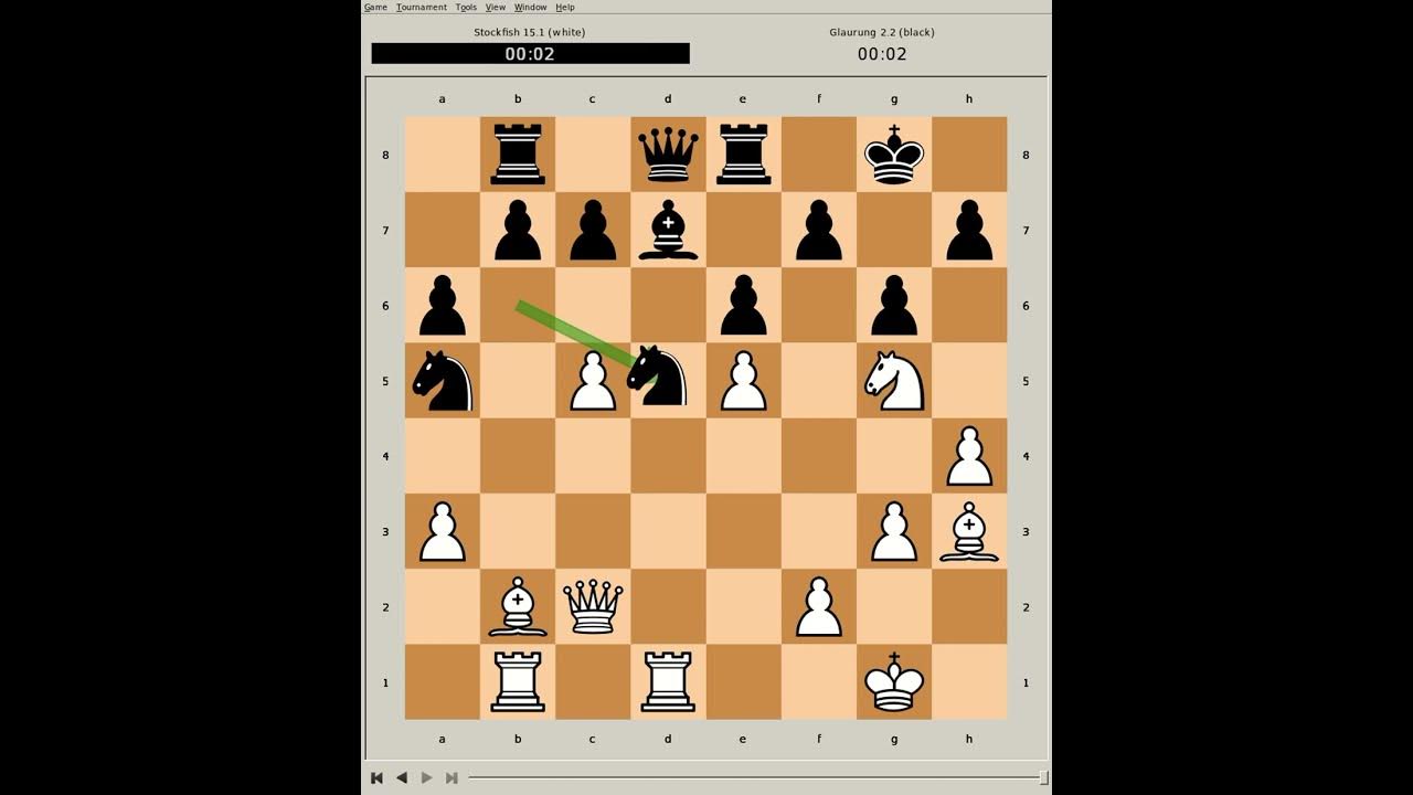 Game Stockfish 15 - Dragon 2.6.1 (1-0)