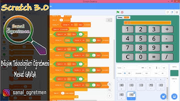 Scratch 3.0 ile Hesap Makinesi Uygulaması