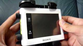 ポータルナビNV-U3Cにバイクに取り付けるステーをつける