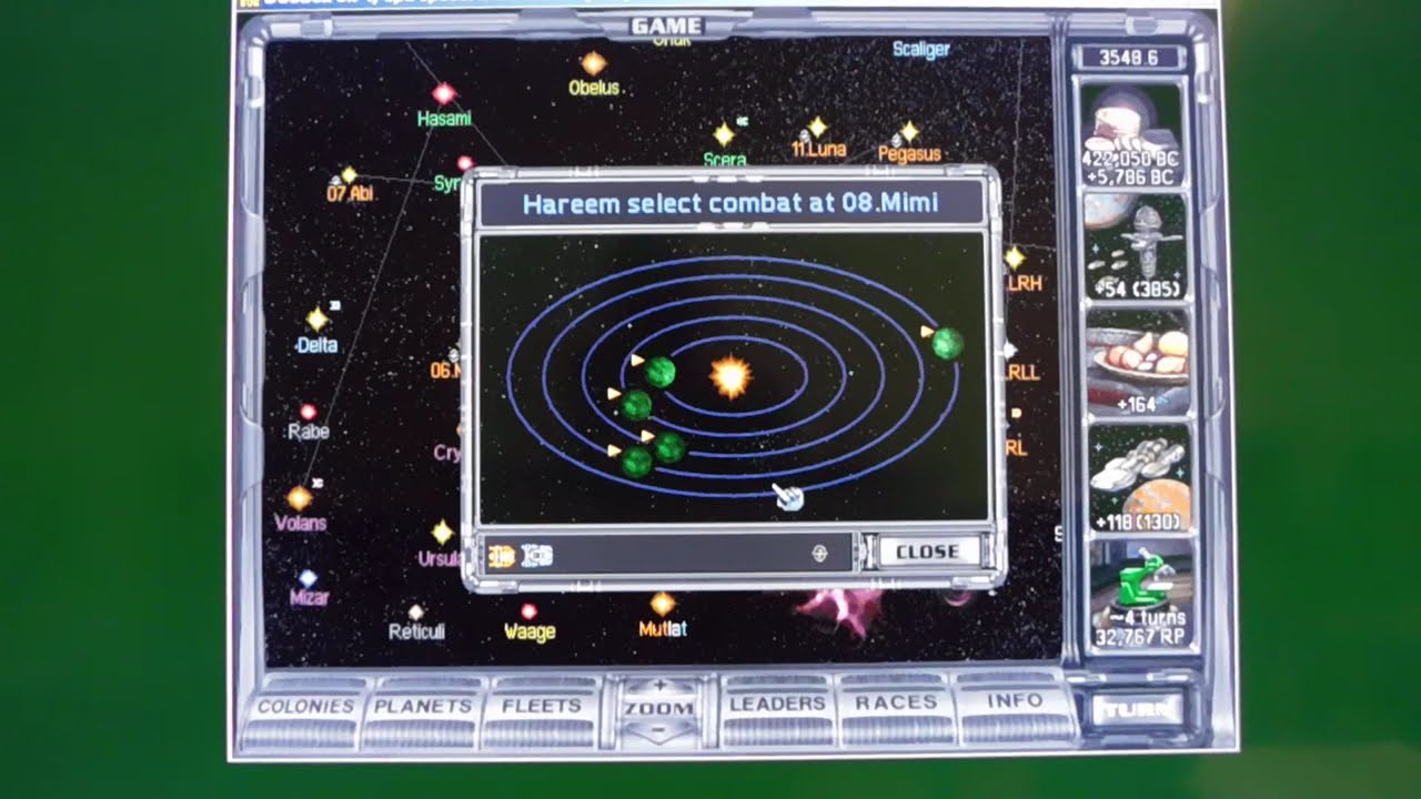 Master of Orion II (MOO2): Sakkra Fleet Annihilation Gameplay 🎮🧙