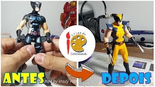 Transformando o Wolverine em figura colecionável - TOY MAKEOVER