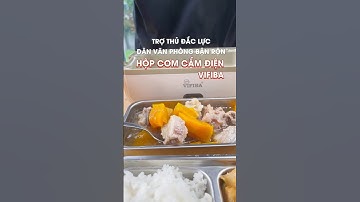 Trợ thủ đắc lực của dân văn phòng bận rộn - Hộp cơm cắm điện Vifiba #vifiba #shorts