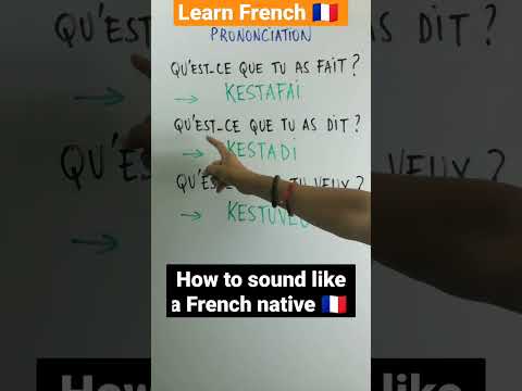 How To Sound Like A French Native Learn And Speak French With Alain And Moh Shorts