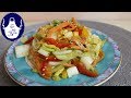 Chinakohl Salat, bunt und knackig