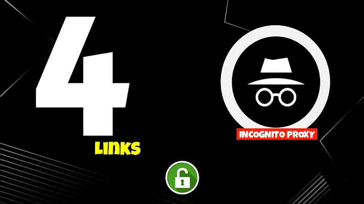 4 New Incognito Proxy Links | Unblocked Websites for School Chromebook 2025
